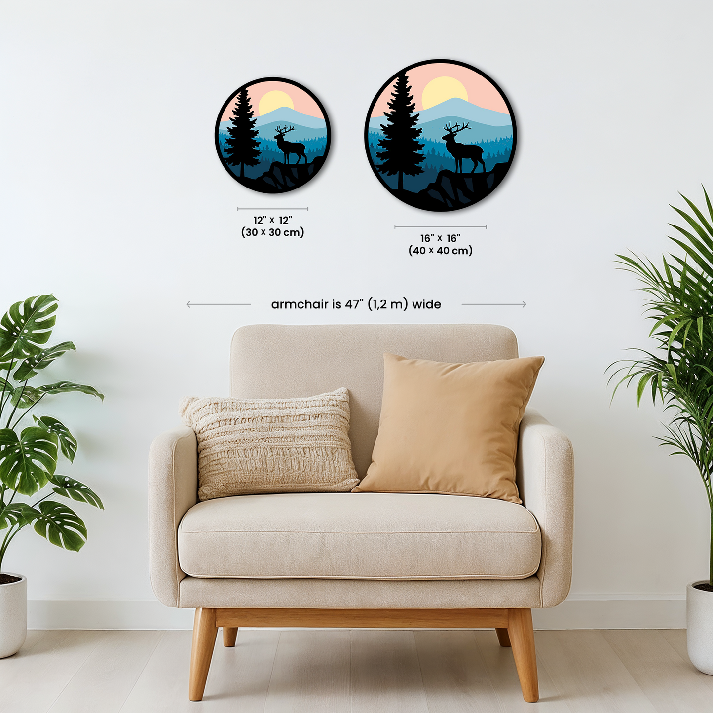 Paint by numbers - Deer Dusk - MyArt