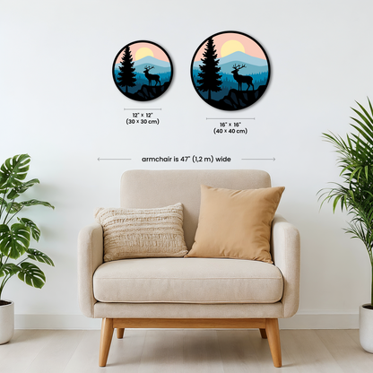 Paint by numbers - Deer Dusk - MyArt