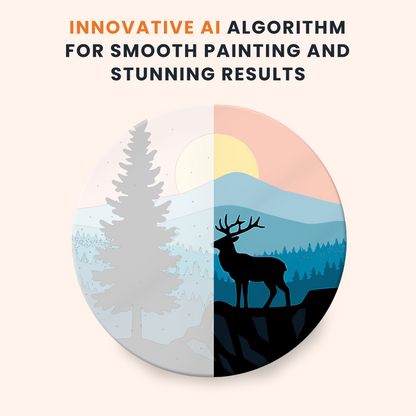 Paint by numbers - Deer Dusk - MyArt