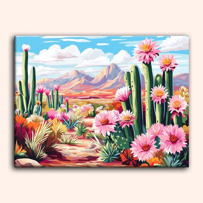 Paint by numbers - Desert Bloom - MyArt