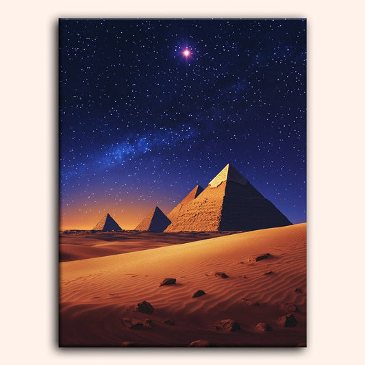 Paint by numbers - Desert Constellations - MyArt