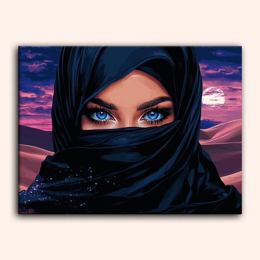 Paint by numbers - Desert Eyes - MyArt