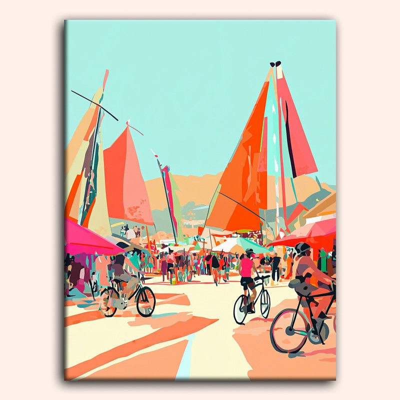 Paint by numbers - Desert Gathering - MyArt