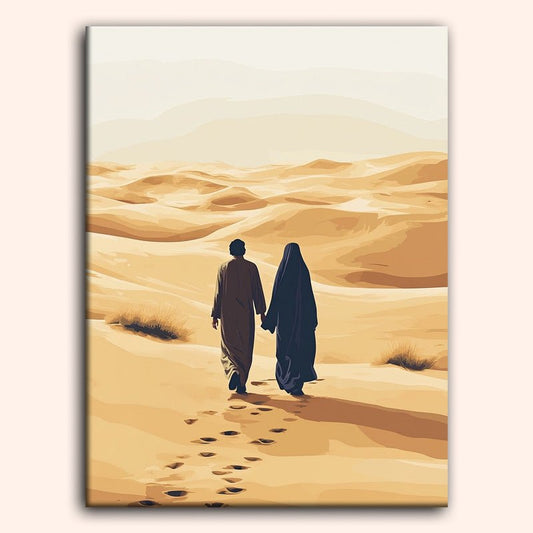 Paint by numbers - Desert Journey - MyArt