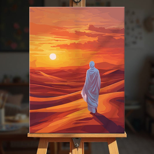Paint by numbers - Desert Pilgrim - MyArt