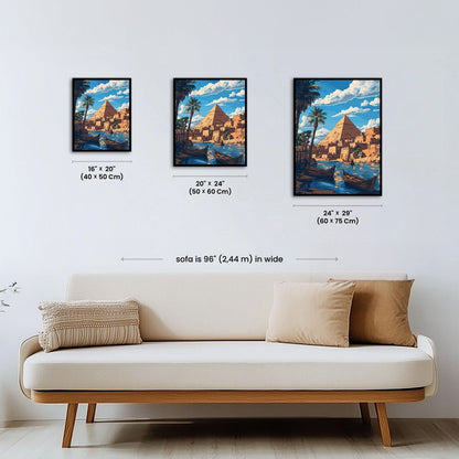Paint by numbers - Desert Port - MyArt