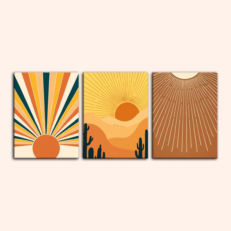Paint by numbers - Desert Rays - MyArt