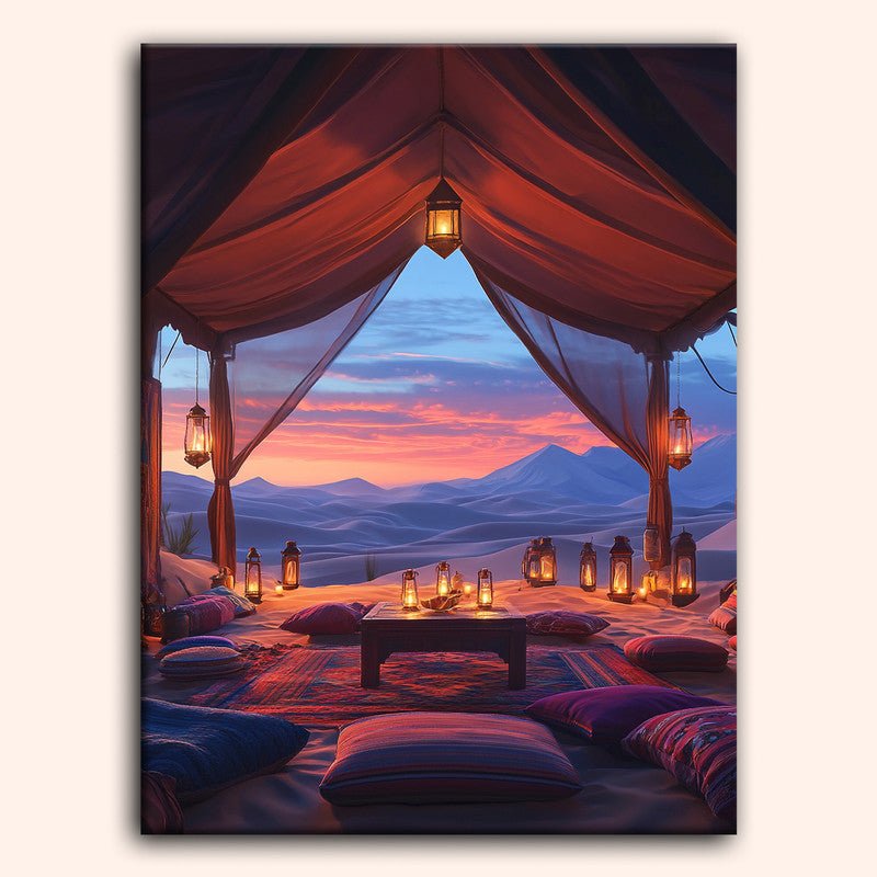 Paint by numbers - Desert Retreat - MyArt