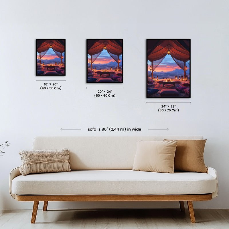 Paint by numbers - Desert Retreat - MyArt