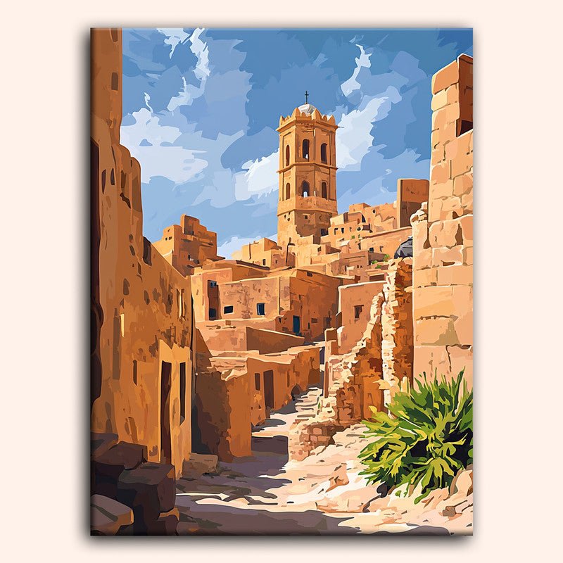 Paint by numbers - Desert Tower - MyArt