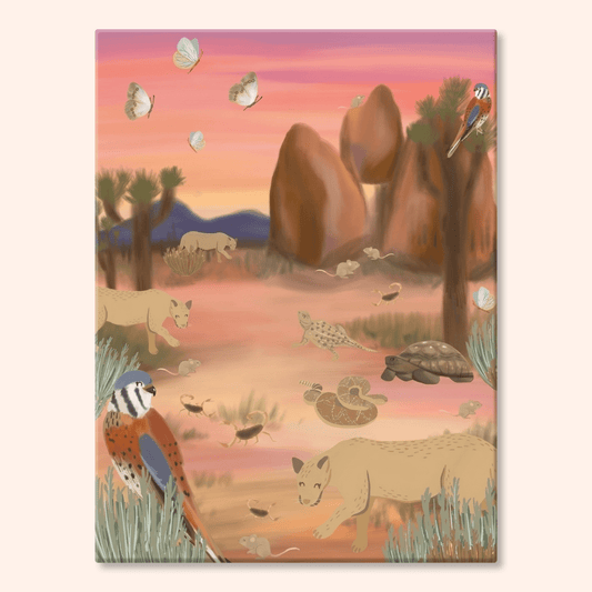 Paint by numbers - Desert Sunset - MyArt