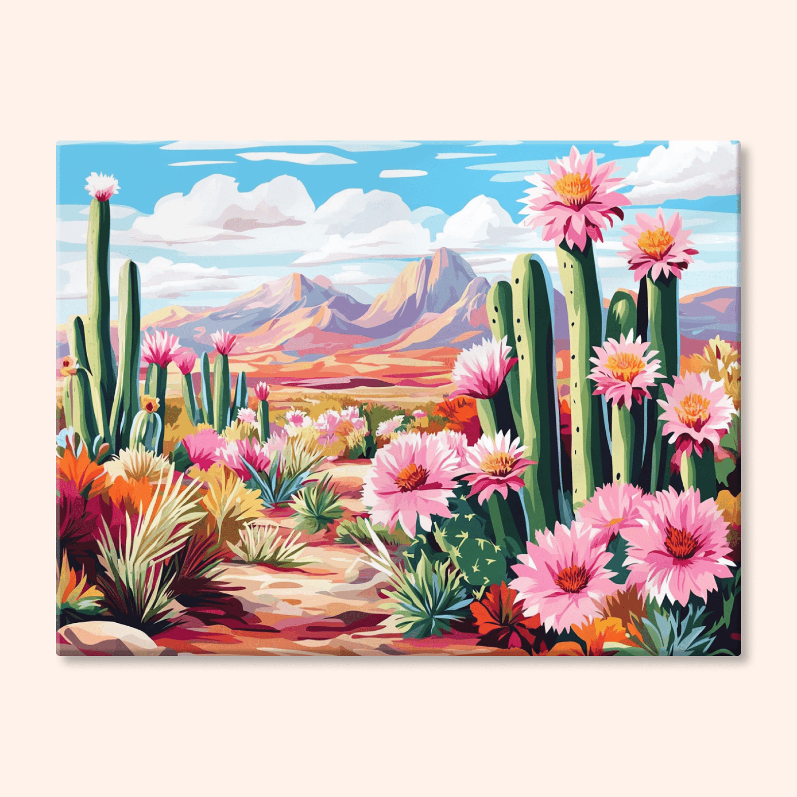 Paint by numbers - Desert Bloom - MyArt