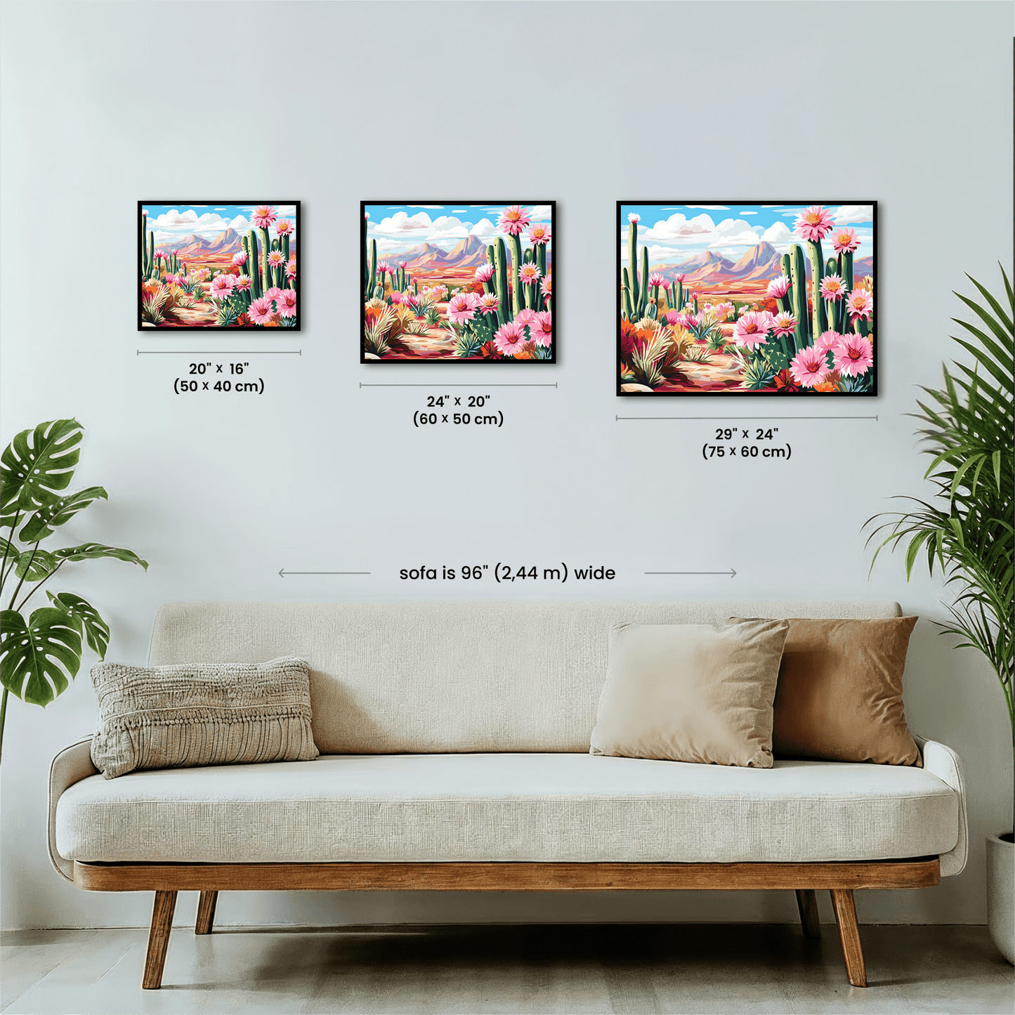 Paint by numbers - Desert Bloom - MyArt