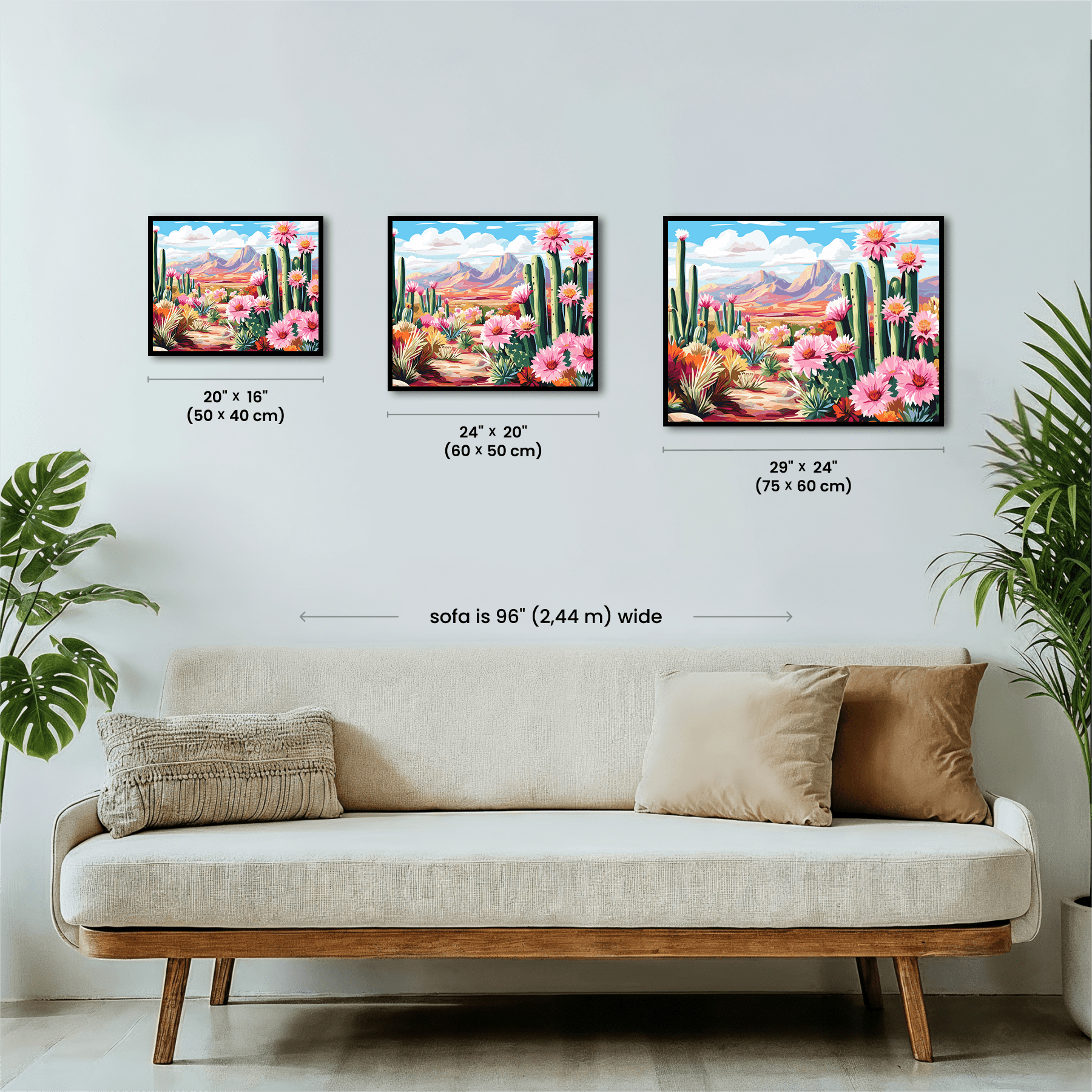 Paint by numbers - Desert Bloom - MyArt