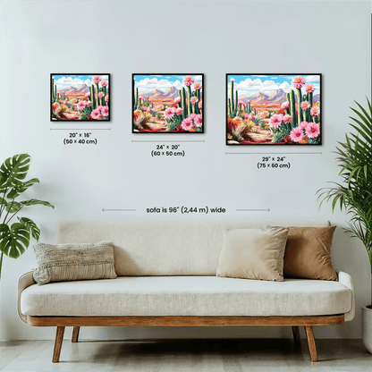 Paint by numbers - Desert Bloom - MyArt