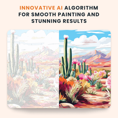 Paint by numbers - Desert Bloom - MyArt