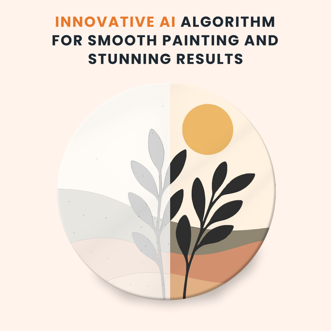 Paint by numbers - Desert Calm - MyArt