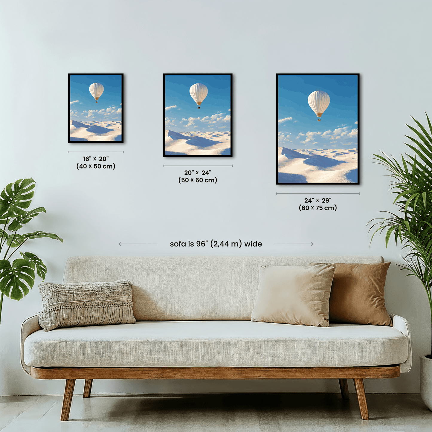 Paint by numbers - Desert Float - MyArt