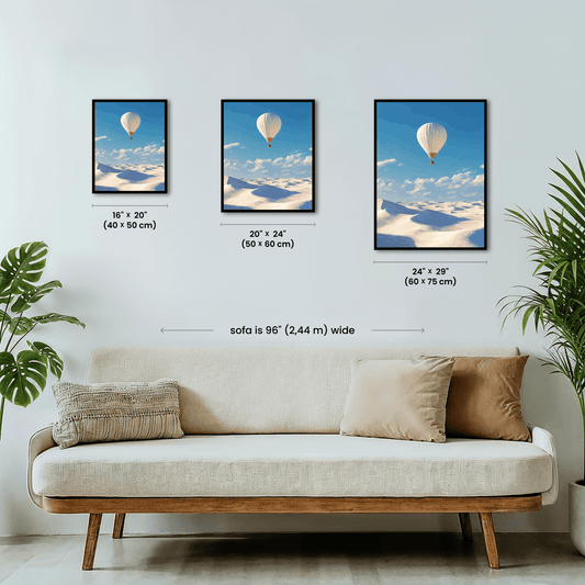 Paint by numbers - Desert Float - MyArt