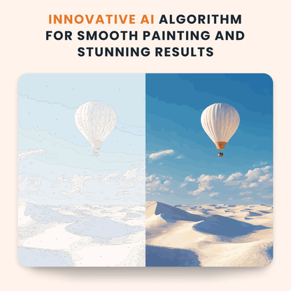 Paint by numbers - Desert Float - MyArt