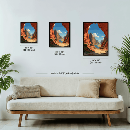 Paint by numbers - Desert Gate - MyArt