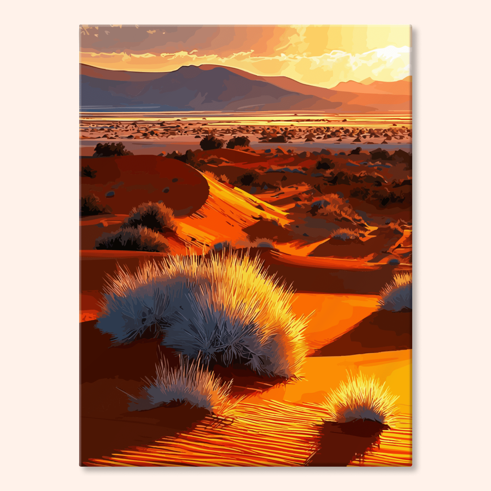 Paint by numbers - Desert Glow - MyArt