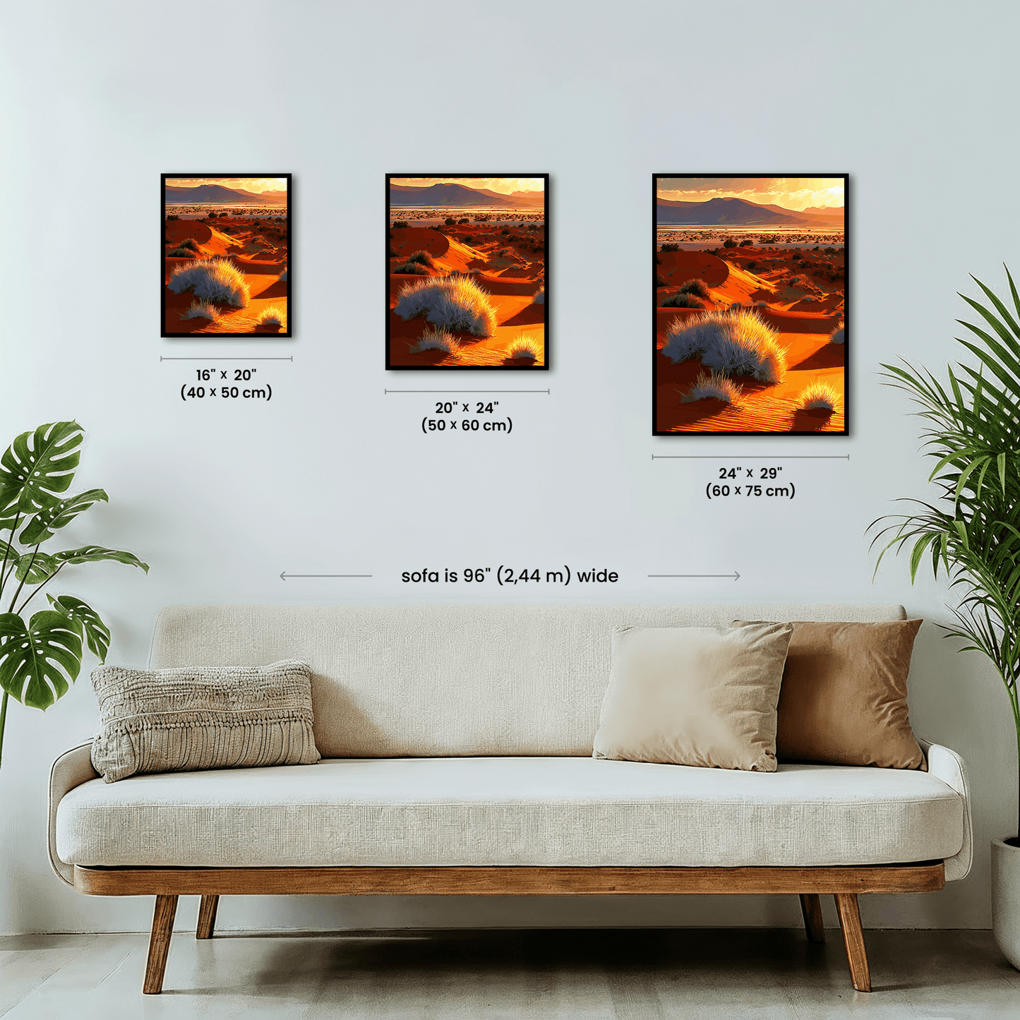 Paint by numbers - Desert Glow - MyArt