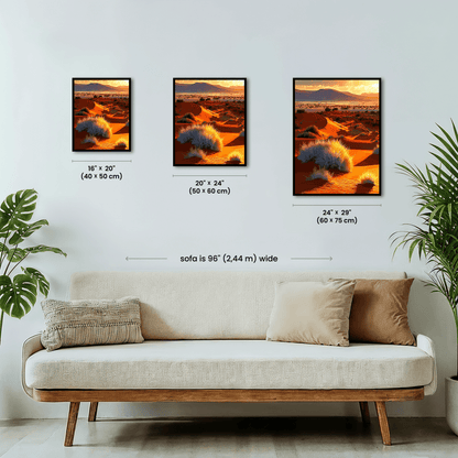 Paint by numbers - Desert Glow - MyArt