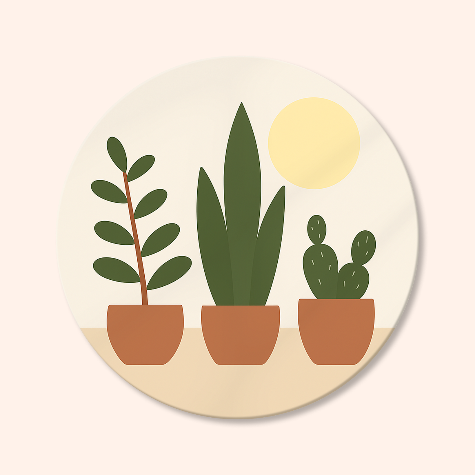 Paint by numbers - Desert Greens - MyArt