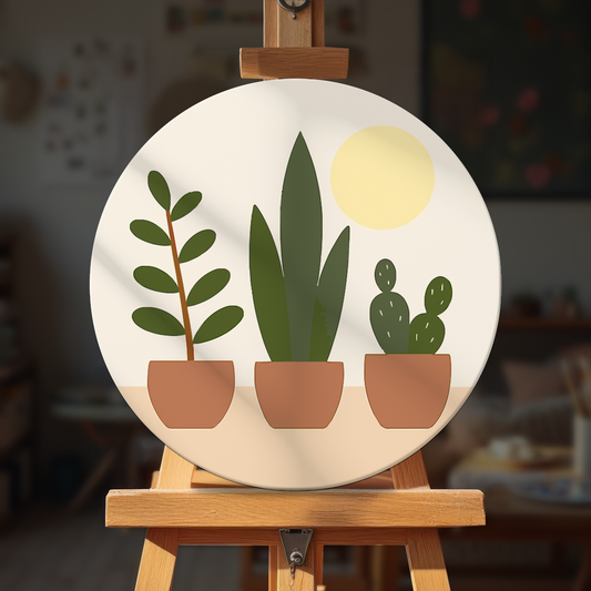 Paint by numbers - Desert Greens - MyArt