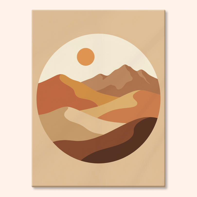 Paint by numbers - Desert Horizon - MyArt