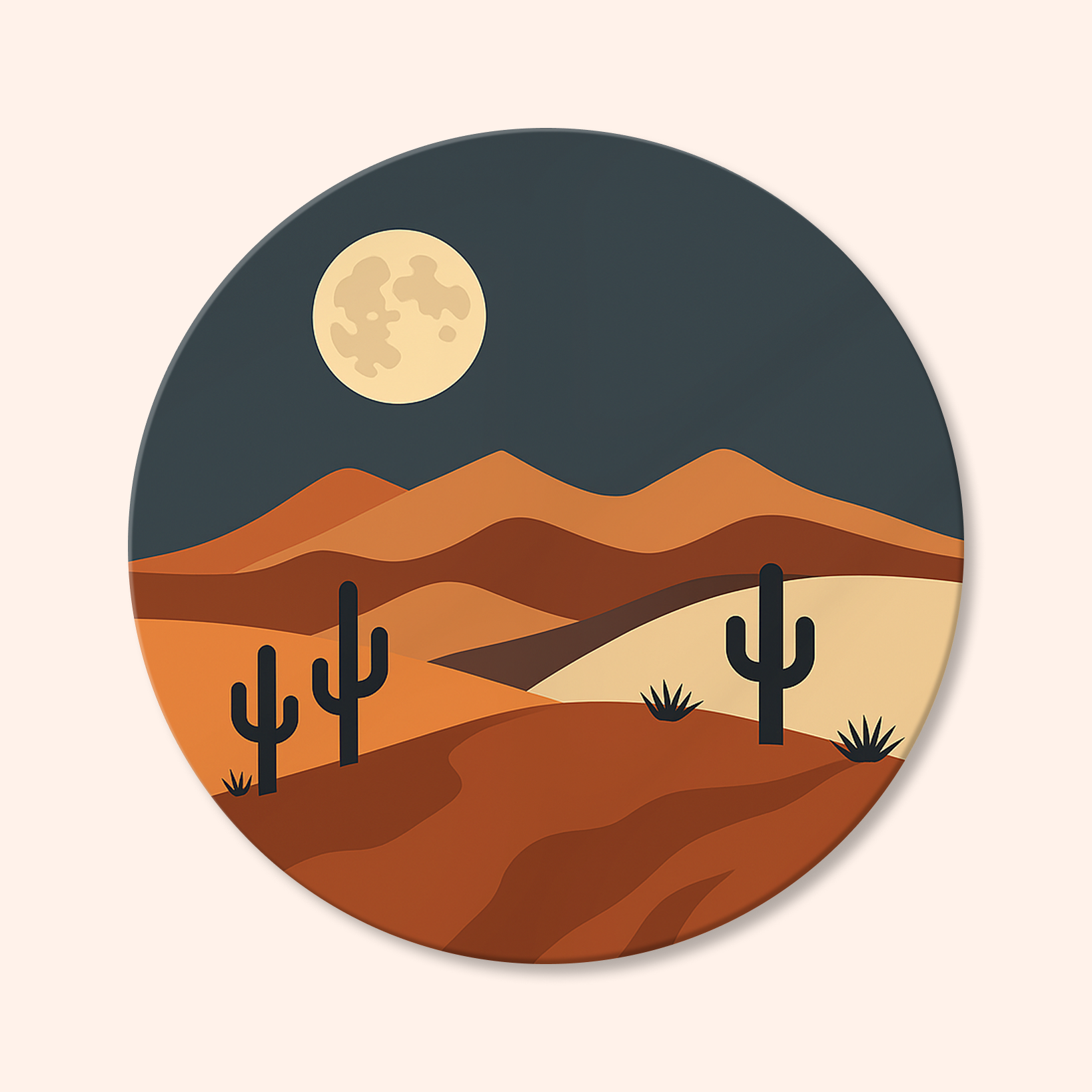 Paint by numbers - Desert Moon - MyArt