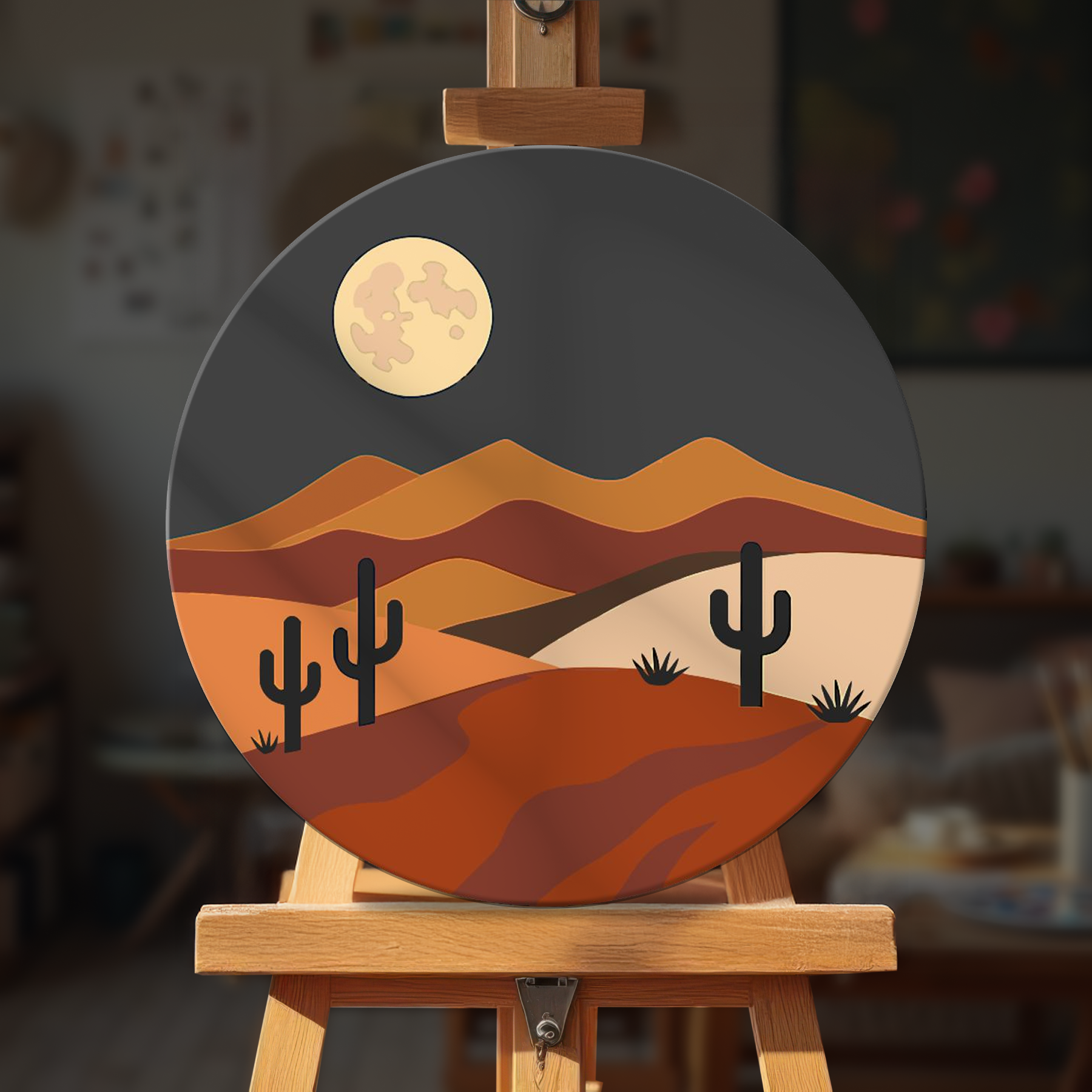 Paint by numbers - Desert Moon - MyArt