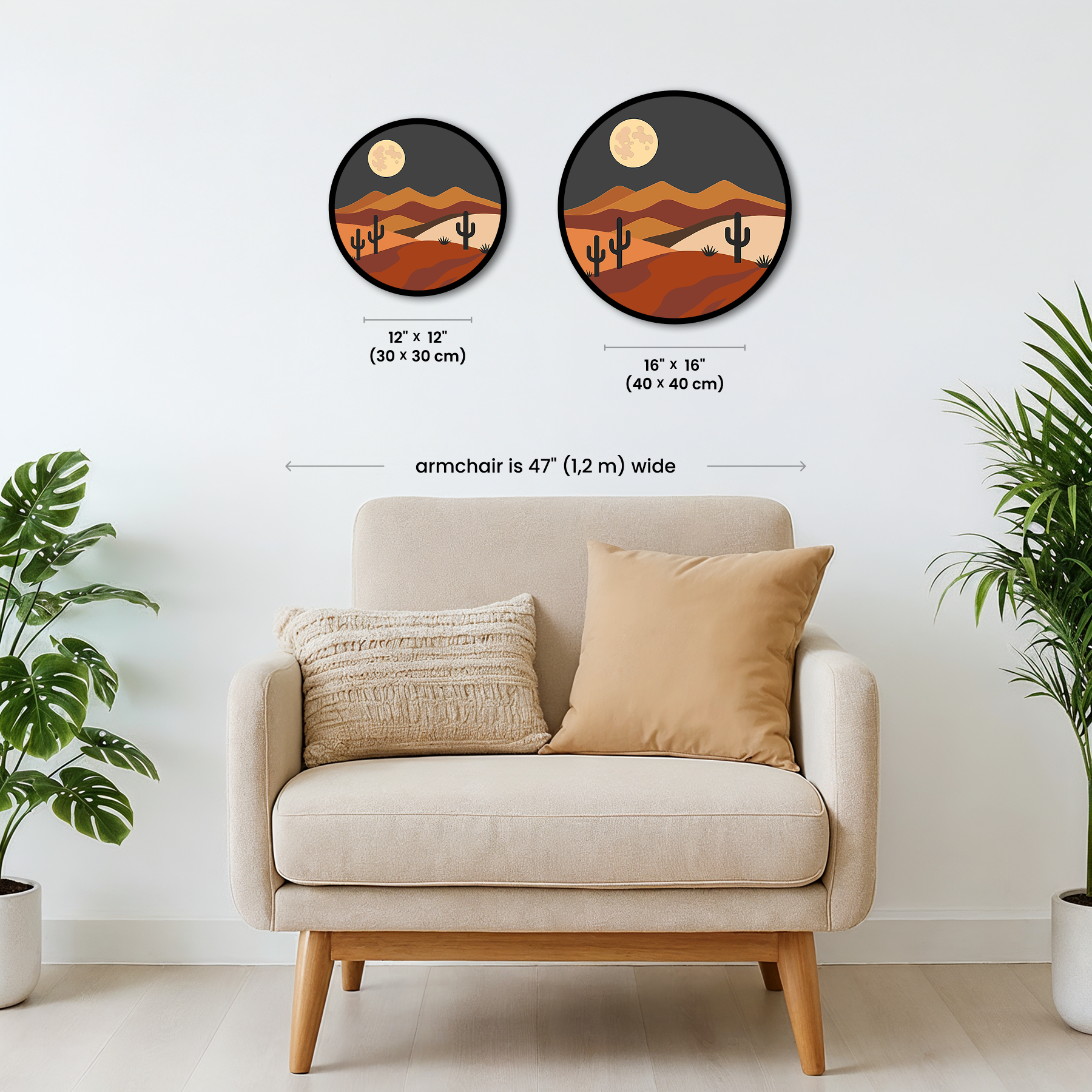 Paint by numbers - Desert Moon - MyArt