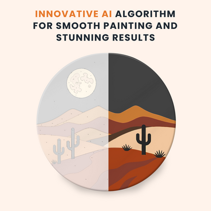 Paint by numbers - Desert Moon - MyArt