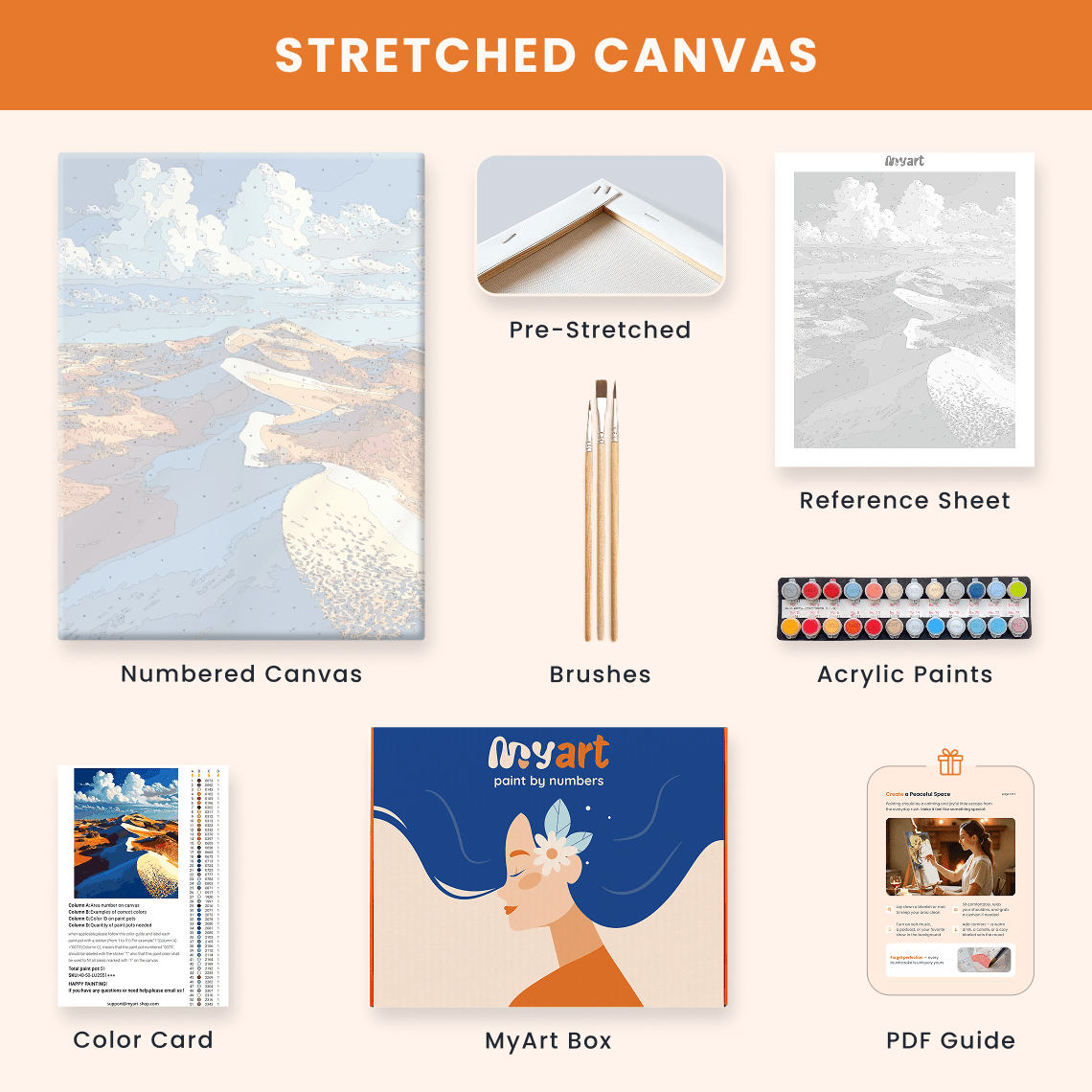 Paint by numbers - Desert Oasis - MyArt