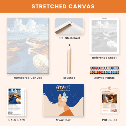 Paint by numbers - Desert Oasis - MyArt