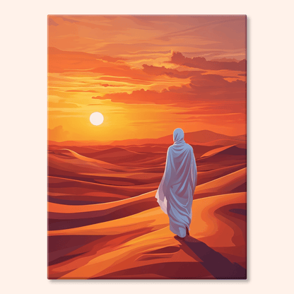 Paint by numbers - Desert Pilgrim - MyArt