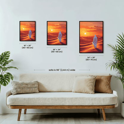 Paint by numbers - Desert Pilgrim - MyArt