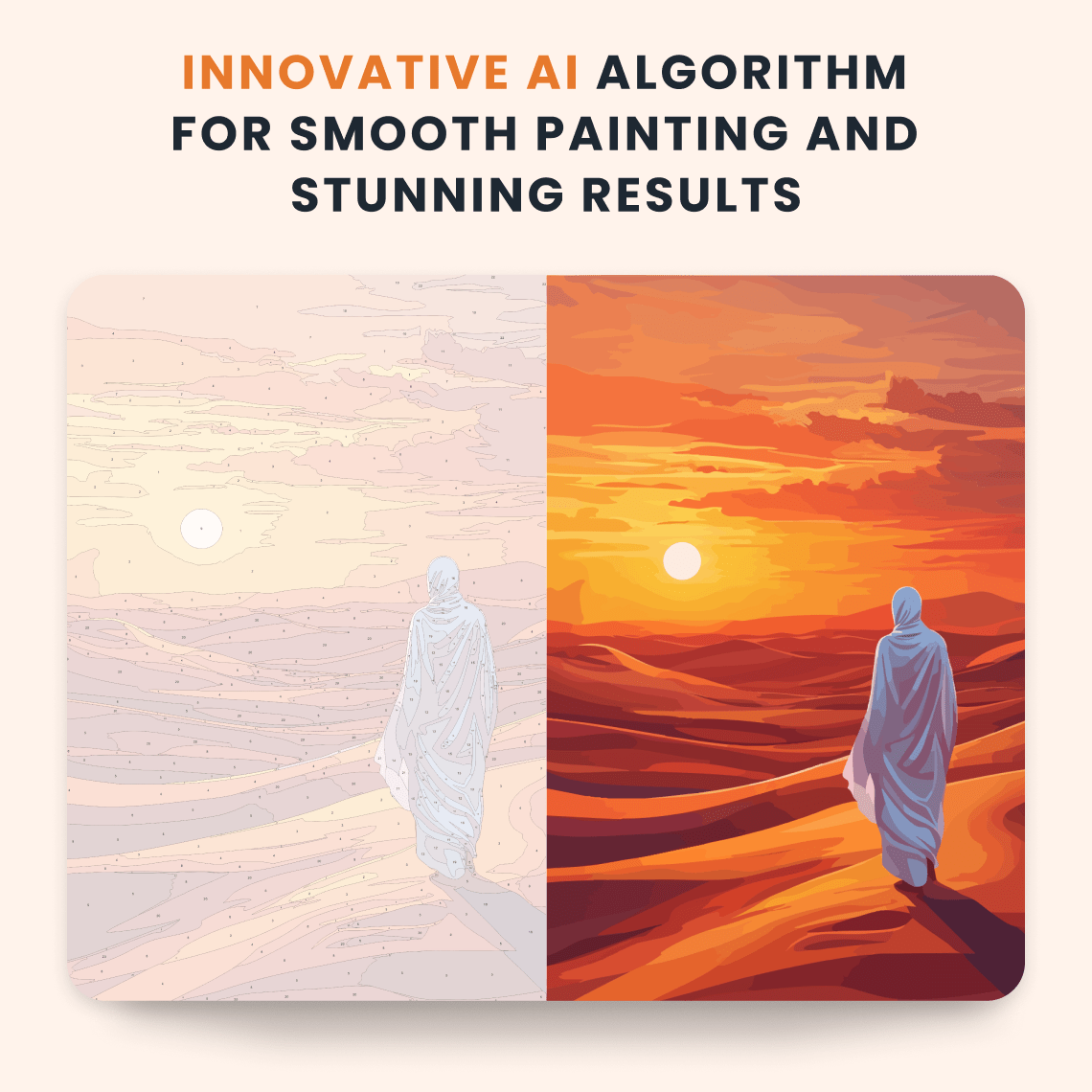 Paint by numbers - Desert Pilgrim - MyArt