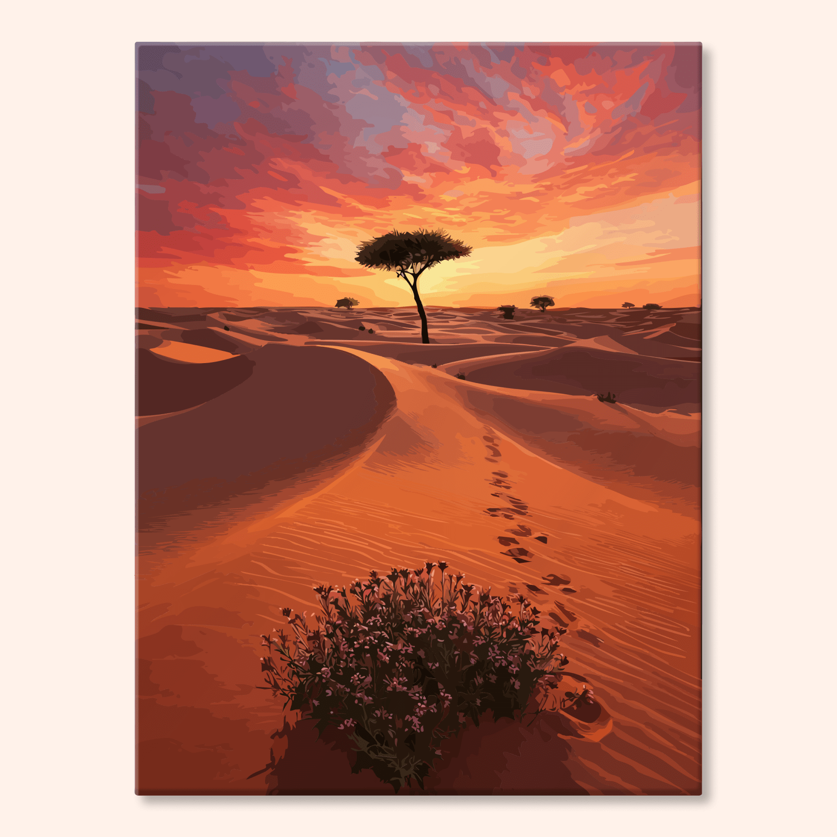 Paint by numbers - Desert Solitude - MyArt