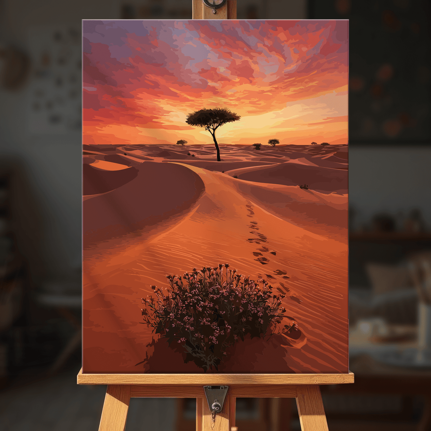 Paint by numbers - Desert Solitude - MyArt