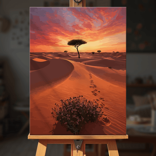 Paint by numbers - Desert Solitude - MyArt