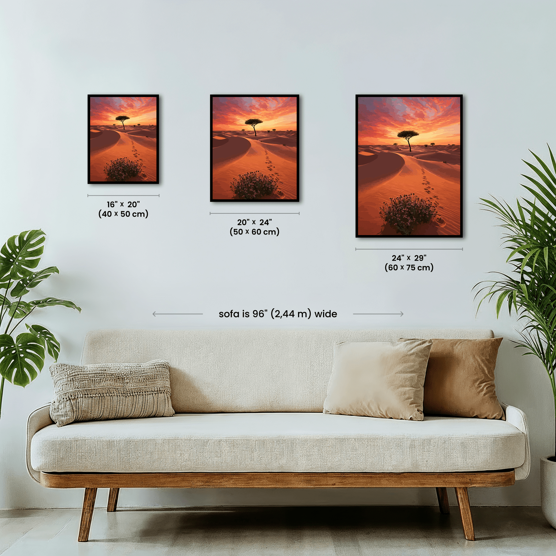 Paint by numbers - Desert Solitude - MyArt