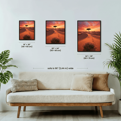 Paint by numbers - Desert Solitude - MyArt