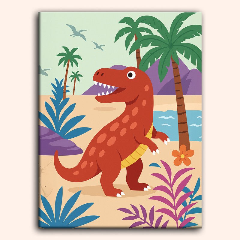 Paint by numbers - Dino Vibes - MyArt