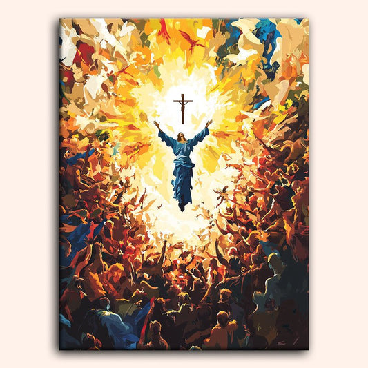 Paint by numbers - Divine Encounter - MyArt