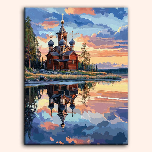 Paint by numbers - Divine Reflection - MyArt