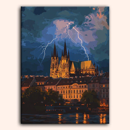 Paint by numbers - Divine Storm - MyArt