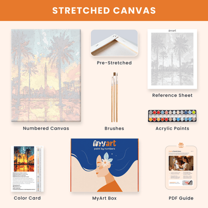 Paint by numbers - Divine Light - MyArt